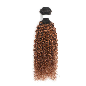 Brazilian Kinky Curly Human Hair Weave Bundles